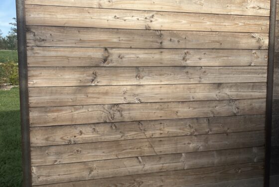 Clôturer votre jardin avec un brise vue en bois